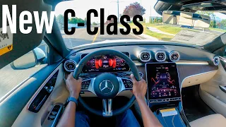 New 2022 Mercedes C Class Test Drive