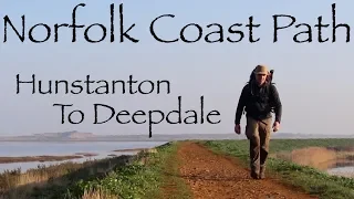 Norfolk Coast Path.  Part 1.  Hike and Wild Camp along the North Norfolk Coast.