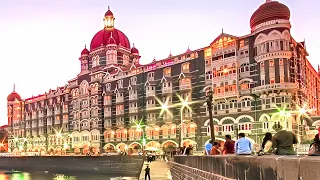 Отель Taj Mahal Palace в Мумбаи, первый роскошный отель в Индии, открытый в 1903 году.