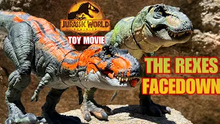 THE REXES FACEDOWN!! JURASSIC WORLD Toy Movie, Project Guardian, Part 6 #jurassicworld #dinosaurs
