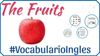 Vocabulario de frutas en inglés con imágenes. Pronunciación 40 palabras inglés y español # 5