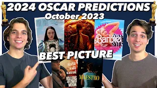 2024 Oscar Predictions - Best Picture | October 2023