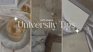 18 UNIVERSITY TIPS FROM A UOFT STUDENT!