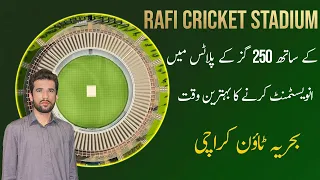 Best Time To Purchase Plots Near Rafi Cricket Stadium | Bahria Town Karachi | SRB | 2022