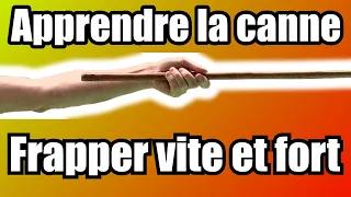 Frapper vite et fort, approche technique de la canne