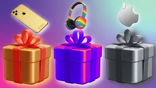 Gold vs Rainbow vs Silver Choose Your Gift💖 🎖️🎁 | Gift box💖 🎖️🎁elige tu regalo💖