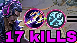 17 KILLS I TRIED THESE TOO EQUIPMENTS IN EARLY GAME | BRODY GAMEPLAY | MLBB