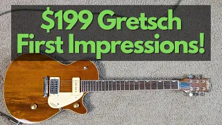 FIRST IMPRESSIONS: Gretsch G2215-P90 Streamliner Junior Jet Club electric guitar #budgetguitar