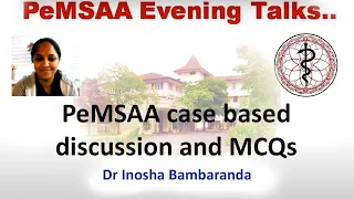 PeMSAA Lecture series | 2021.10.08 | Dr Inosha Bambaranda