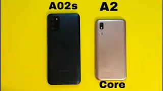 Samsung Galaxy A02s vs Samsung Galaxy A2 Core