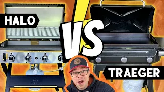 WHAT GRIDDLE SHOULD I BUY? - Traeger Flat Rock and Halo Elite Go HEAD to HEAD!