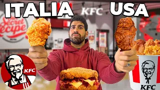 KFC ITALIA VS STATI UNITI - Qual è il più buono? *DELUSIONE*