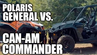 Polaris General 1000 vs. Can-Am Commander 1000 UTV Shootout!!