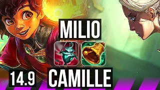 MILIO & Jinx vs CAMILLE & Kai'Sa (SUP) | 7k comeback, 8k DMG | EUW Diamond | 14.9