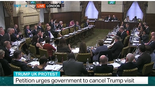 Trump UK Protest: British MPs debate Trump state visit