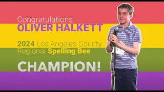 2024 Los Angeles County Spelling Bee Highlights!