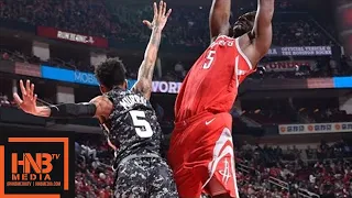 Houston Rockets vs San Antonio Spurs Full Game Highlights / March 12 / 2017-18 NBA Season