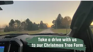 Take A Drive With Us | 2020 F350 Ford Tremor Diesel at Michigan Pines Christmas Tree Farm