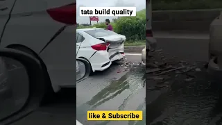 Tata build quality #shorts #youtubeshorts #tata #nexon #altroz #harrier #safari #tigor #tiago