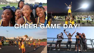 CHEER GAME DAY VLOG + GRWM! | ft. Lamicall