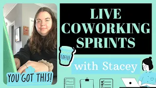LIVE COWORKING/PRODUCTIVITY SPRINTS WITH ME! | Let's Get Our Work Done Together!