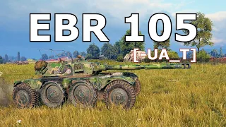 World of Tanks Panhard EBR 105 - 7 Kills 9,6K Damage | Good Game