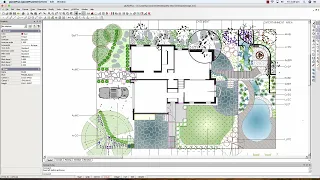 Create section views of landscape CAD design drawings