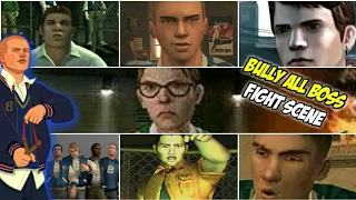 ALL BOSS FIGHT SCENE IN BULLY ANNIVERSARY EDITION | BULLY ANDROID