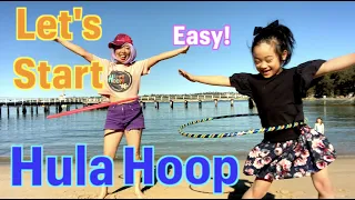 Learn How to Hula Hoop! Tummy Hooping! Easy! Kids!!! #leanhowtohulahoop