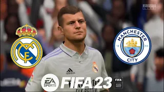 Real Madrid vs Manchester City | Friendly Game | FIFA 23 [XboxOne]