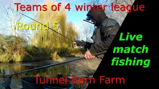 Teams of 4 winter league/ Tunnel Barn Farm/ Round 5
