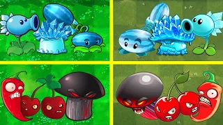 Random 10 Team in PVZ 1 vs PVZ 2 Battlez - Who Will Win? - Team Plant vs Team Plant