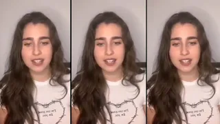 Lauren Jauregui ¿Cantando My Oh My? En Instagram Live | Lauren Singing "My oh My" on Instagram Live