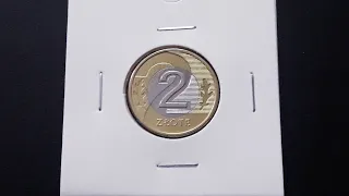 2 Złote Bi-Metallic Coin 2010, Poland