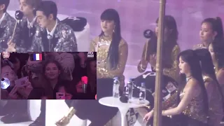 (G)I-DLE Reaction to BTS Speech at GDA 2020