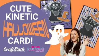 HALLOWEEN Kinetic Card Tutorial! Using the Made To Surprise Halloween Collection