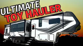 The ULTIMATE 2 Full Bath Toy Hauler Fifth Wheel RV! 2023 Momentum 397THS by Grand Design