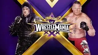 WWE Wrestlemania 30 The Undertaker vs Brock Lesnar Full Match Pt 1