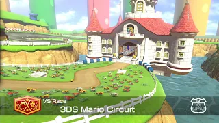 3DS Mario Circuit in Mario Kart 8 Deluxe
