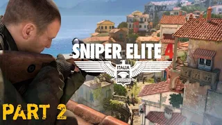 SNIPER ELITER 4  SAN CELINI ISLAND CAMPING GAME PLAY PART#2