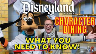 Character Dining At Disneyland EVERYTHING You Need To Know | Goofy's Kitchen FULL TOUR