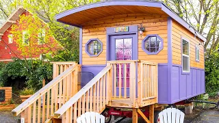 Stunning Beautiful The The Gypsy Wagon Tiny House | Viet Anh Design Home