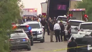 46 dead, 16 hospitalized after migrants found inside tractor-trailer in San Antonio, officials say