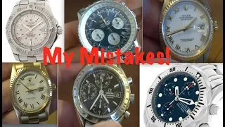 Biggest Watch Collection Mistakes! - My Failures