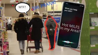 Siri Prank In Public!