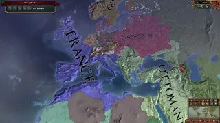 EU4 France To Roman Empire (Mare Nostrum-Ironman)