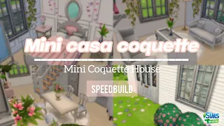 CASITA estilo COQUETTE 🌷 Los Sims Mobile I Speedbuild