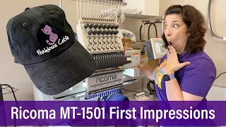 Ricoma MT-1501 First Impressions as an Experienced Machine Embroiderer User