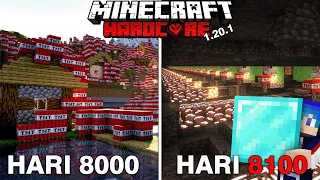 Bertahan Hidup 8100 Hari di Minecraft Hardcore 1.20.1