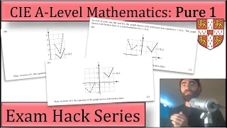 Exam Hack | CIE AS Maths | P1 | Function Transformations Question